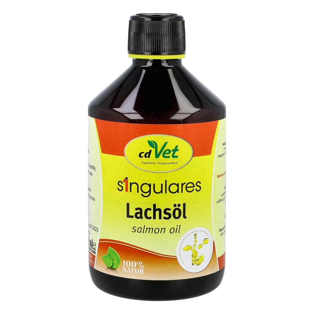 cdVet Naturprodukte GmbH Singulares Lachsöl für Hunde und Katzen 12478238