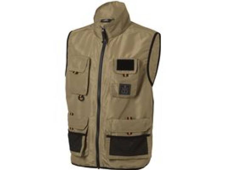 CRIVIT Gilet de pêcheur Premium homme (olive, XL)