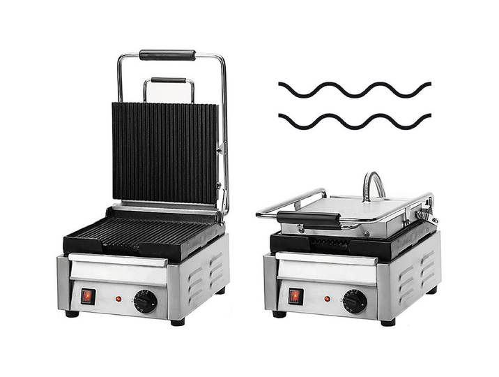 Mayfair Paninigrill klein gerillt 330x290x250 mm