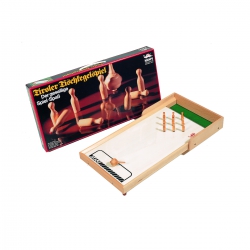 Weible MESPI - Tiroler Tischkegelspiel - mittel - ca. 60 x 30 cm 246604