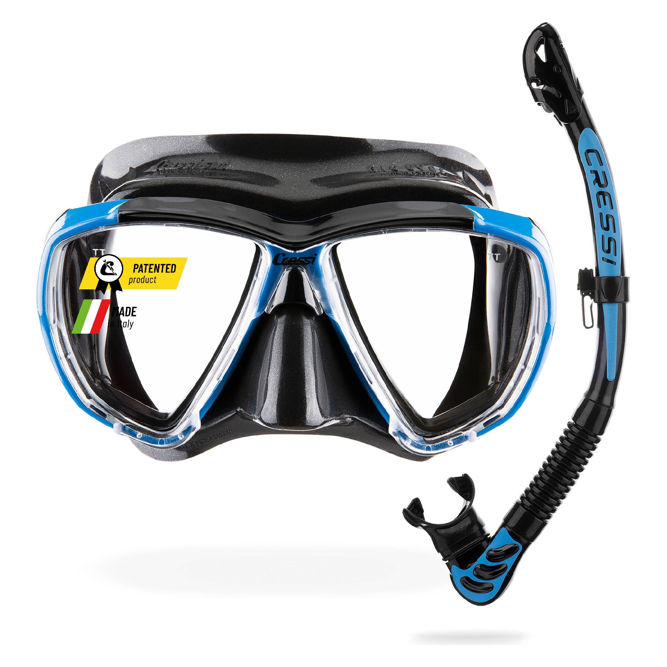Cressi Big Eyes + Alpha Ultra Dry (DM525022)