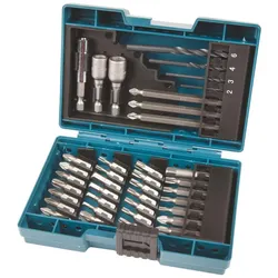 Makita Bohrer-Bit-Set Schrauben Befestigen Bohrer Schrauber Bit 38teilig B-54106