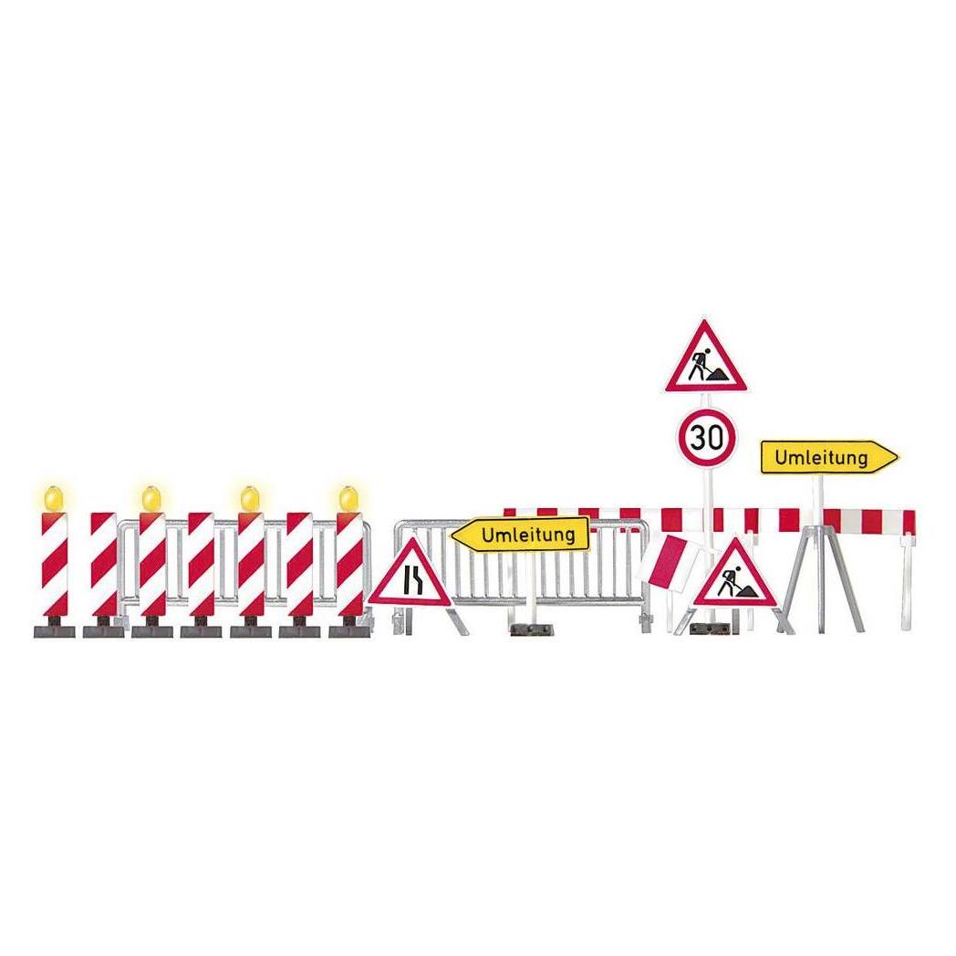 Busch H0 7er Set Warnbalken 5937 Bau (5937)