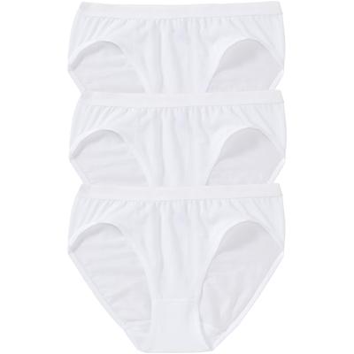 Jazz-Pants Slips SPEIDEL "Everyday", Damen, Gr. 44, weiß, Obermaterial: 92% Baumwolle, 8% Elasthan, unifarben, Unterhosen, bequem, elastisch, modisch, breiter Bund, Baumwollmix