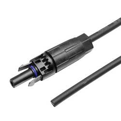 Weidmüller 3010170250 Solaranlagen Anschluss Anschlusskabel Schwarz 2.5 m