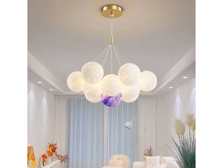 Moderne créatif bulle boule LED lustre salon Restaurant cuisine bureau bureau chambre lampes suspendues décor à la maison éclairage