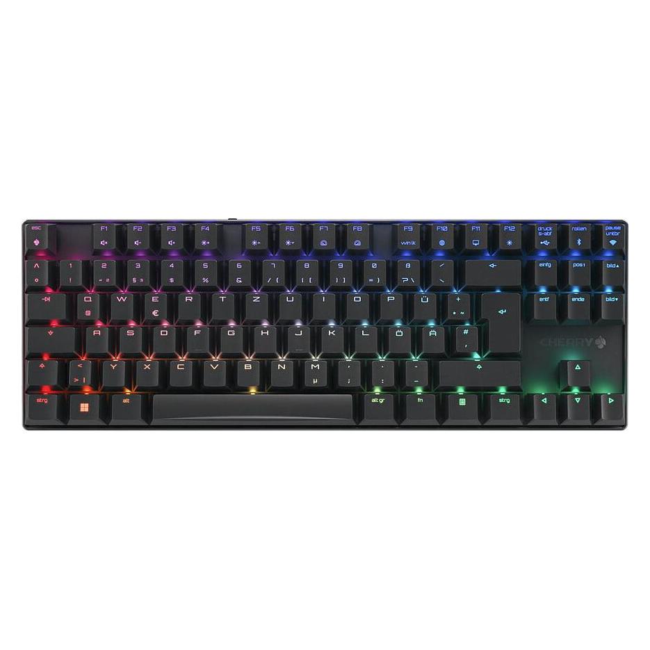 Cherry MX 8.2 Wireless Keyboard TKL WL (without suitcase) (DE, Kabelgebunden, Kabellos) (G80-3882LJADE-2)