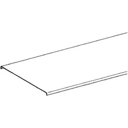 Niedax, Leitungsführung, NIE RD300 Deckel f.Kabelrinne/leiter 300x3000mm T0,9mm bandverz. (300 cm)