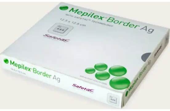 Mepilex Ag Aposito Esteril 12.50x12.50 Cm 5