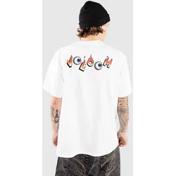 Volcom Fa Daniel Shepard Walleye T-Shirt white Gr. M