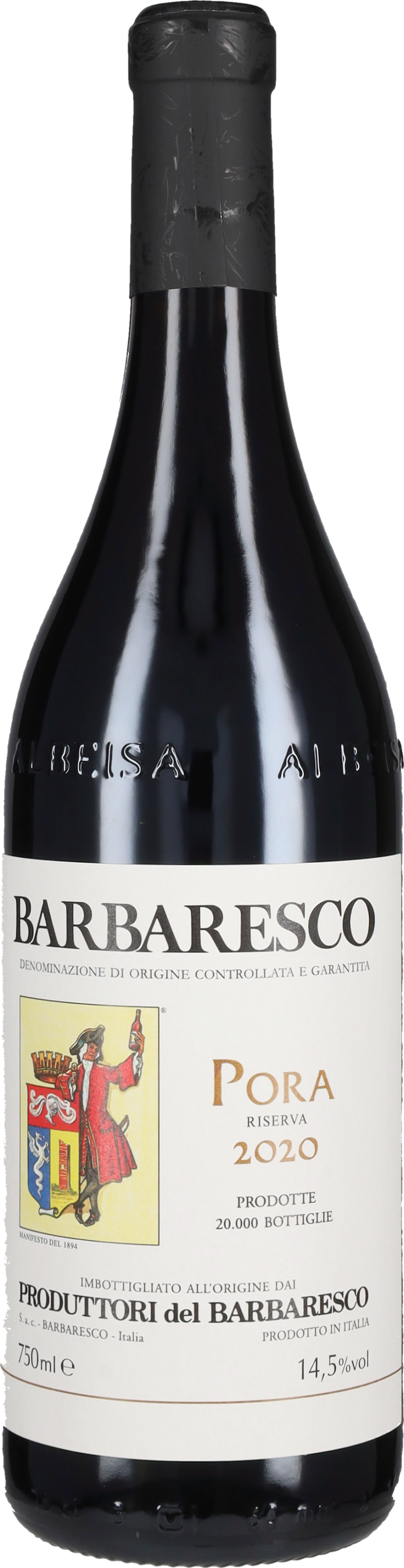 Barbaresco Riserva 'Pora' Produttori del Barbaresco 2020