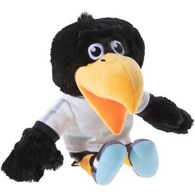 Kuscheltier HEUNEC "DFB, Adler Paule", schwarz, Plüschfiguren, KinderB:25cm H:20cm, Kuscheltier, B:25cm H:20cm