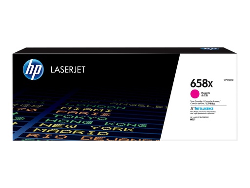 HP 658X - Mit hoher Kapazität - Magenta - original - LaserJet - Tonerpatrone (W2003X) (W2003X)