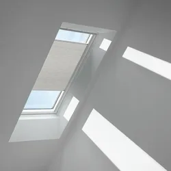 VELUX Wabenplissee Lichtgrau 1172, MK10, Aluminiumschiene,Elektro,GGU,VELUX