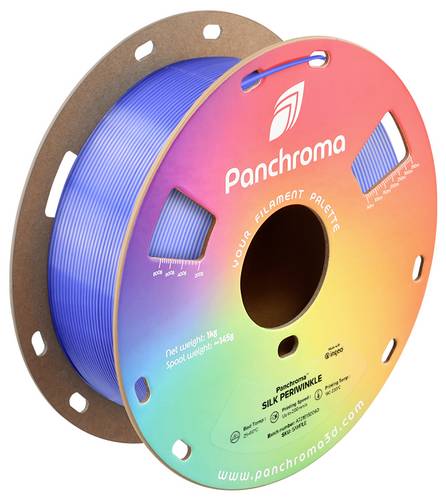 Polymaker CA03033 Panchroma Silk Filament PLA Seidig glänzend 1.75mm 1000g Immergrün, Violett 1St.