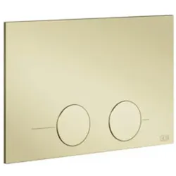 Gessi316 Betätigungsplatte für Tece (Teceprofil und Tecebox), 54617710, Farbe: Messing PVD