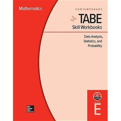 Tabe Skill Workbooks Level E: Data Analysis, Statistics, and Probability (10 Copies), Sonstige von Contemporary, Mcgraw Hill Higher Education,