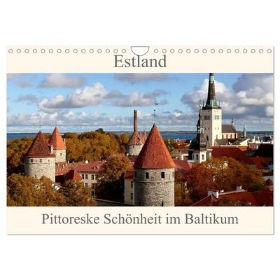 Estland - Pittoreske Schönheit im Baltikum (Wandkalender 2027 DIN A4 quer), CALVENDO Monatskalender