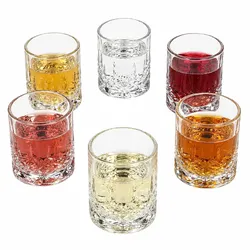 6er Set SHOT Schnapsgläser 4cl aus Glas - 250404 / 1006360