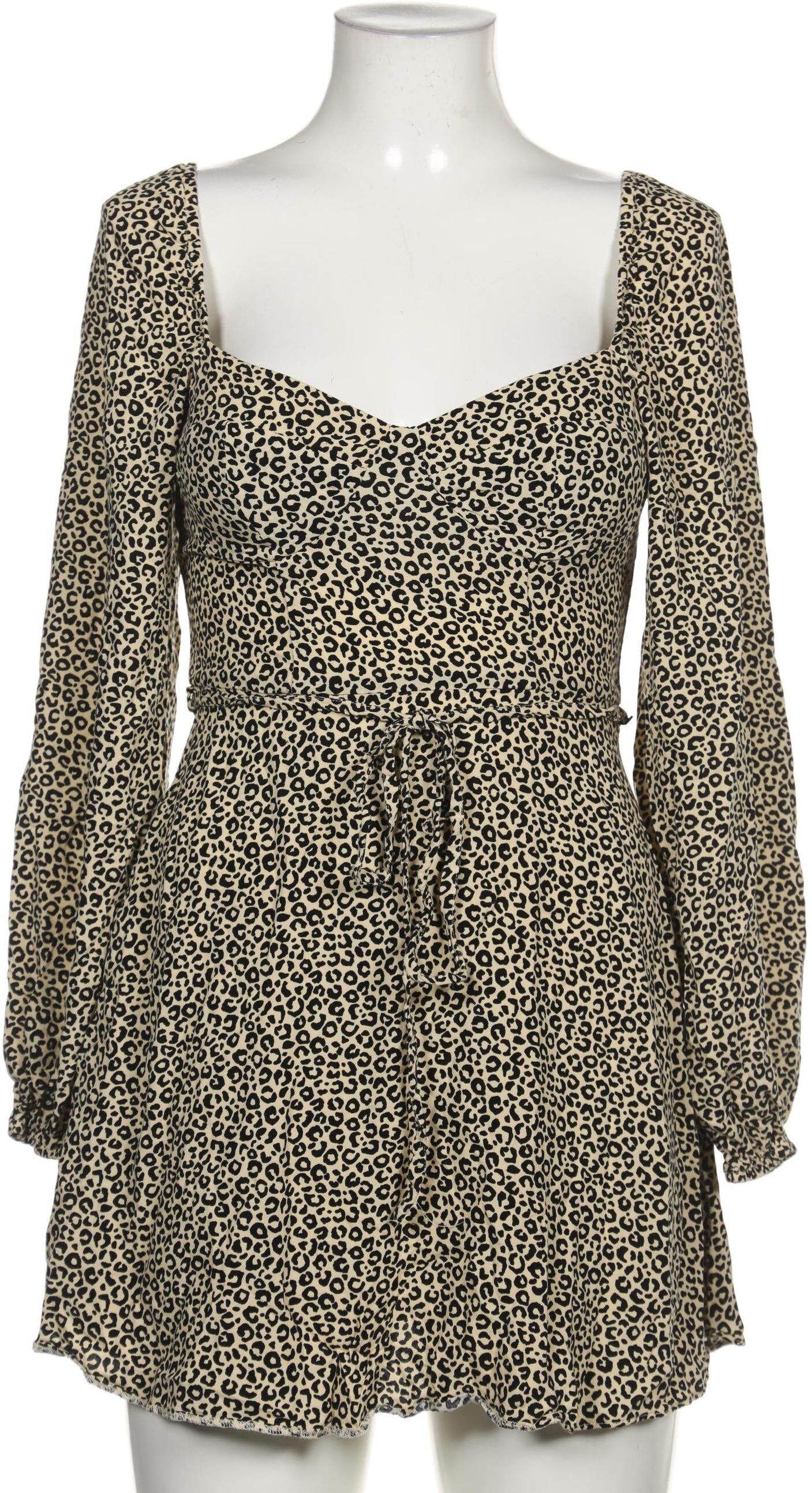 asos Curve Damen Kleid, Beige, Gr. EU 38, Viskose - Second Hand