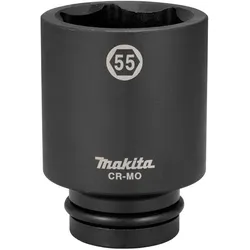 Makita, Steckschlüssel + Stecknuss, Schlagnuss 1" SW55 108mm (55 mm)