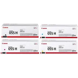 Canon, Toner, 4x Original Toner 055 H i-SENSYS MF 744 Cdw 742 Cdw 746Cx LBP 663Cdw 664Cx