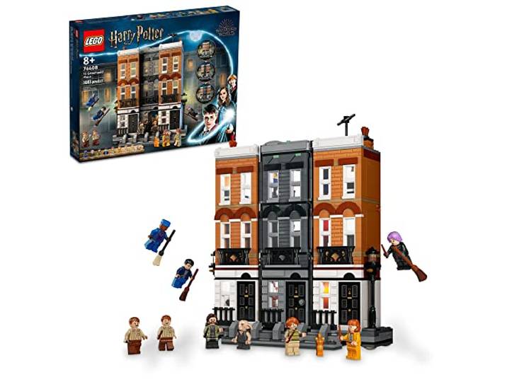 LEGO Harry Potter 12 Grimmauld Place 76408 - Bauspielzeug für Jungen, Mädchen und Jungen ab 8 Jahren (1083-teilig)