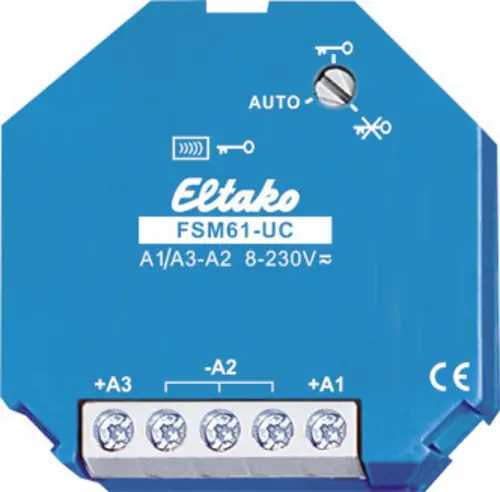 FSM61-UC Eltako Funk Sender 2-Kanal Unterputz Reichweite max. (im Freifeld) 30 m