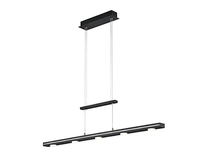 Trio Leuchten Lacal 379190732 Suspension LED en métal Noir mat avec 7 LED 3\,5 W 4 touches
