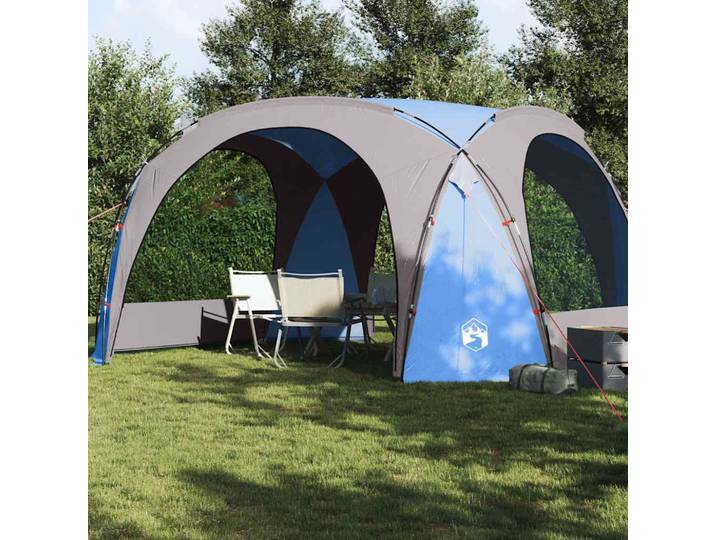 vidaXL Partyzelt Blau Wasserdicht