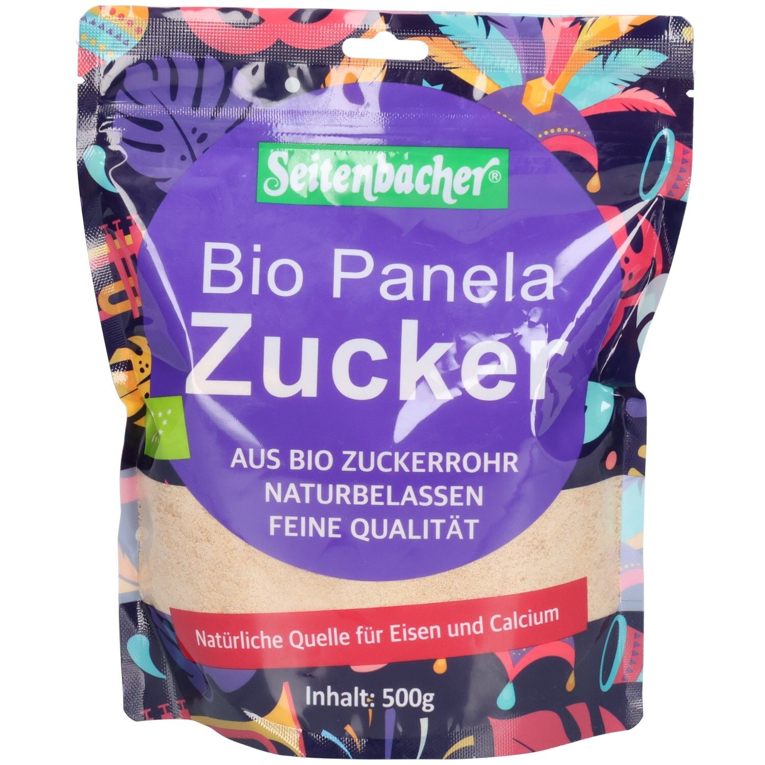 Seitenbacher Bio- Panela Zucker 500 g Pulver