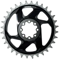 SRAM XX DH Direct Mount Kettenblatt | 6 mm Offset Aluminium | schwarz/