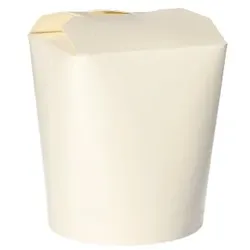 Starpak 50 Snackboxen "To Go" eckig 550 ml 10 cm x 8,5 cm x 7,5 cm weiss
