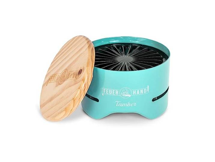 Feuerhand Tischgrill Tamber in 5 Farben (Lichtgrün)