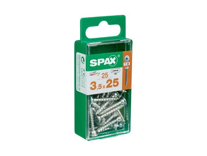 Rückwandkopf T-Star plus 3,5x25 S 25 St.