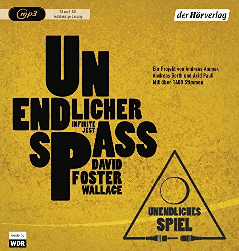 Wallace, David Foster - Unendlicher Spaß - Preis vom 10.10.2026 11:48:34 h