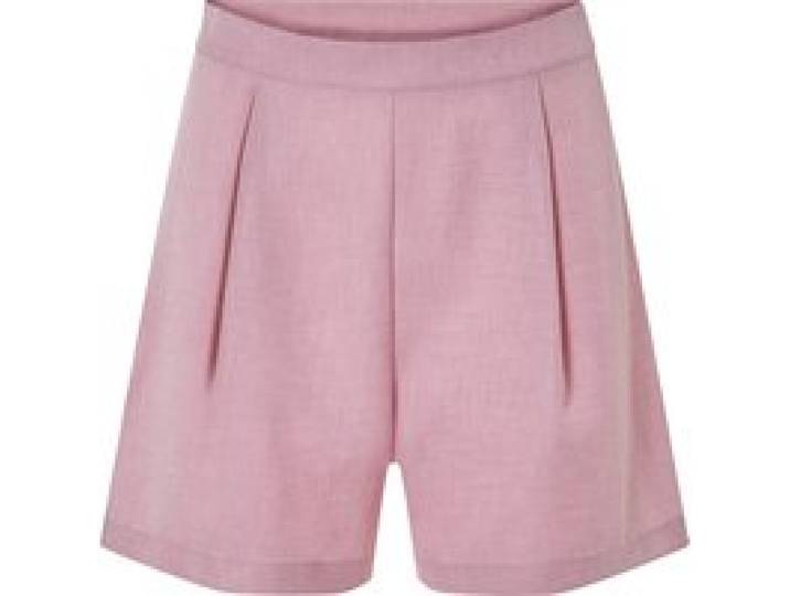 ESMARA® Short effet lin femme (rose)
