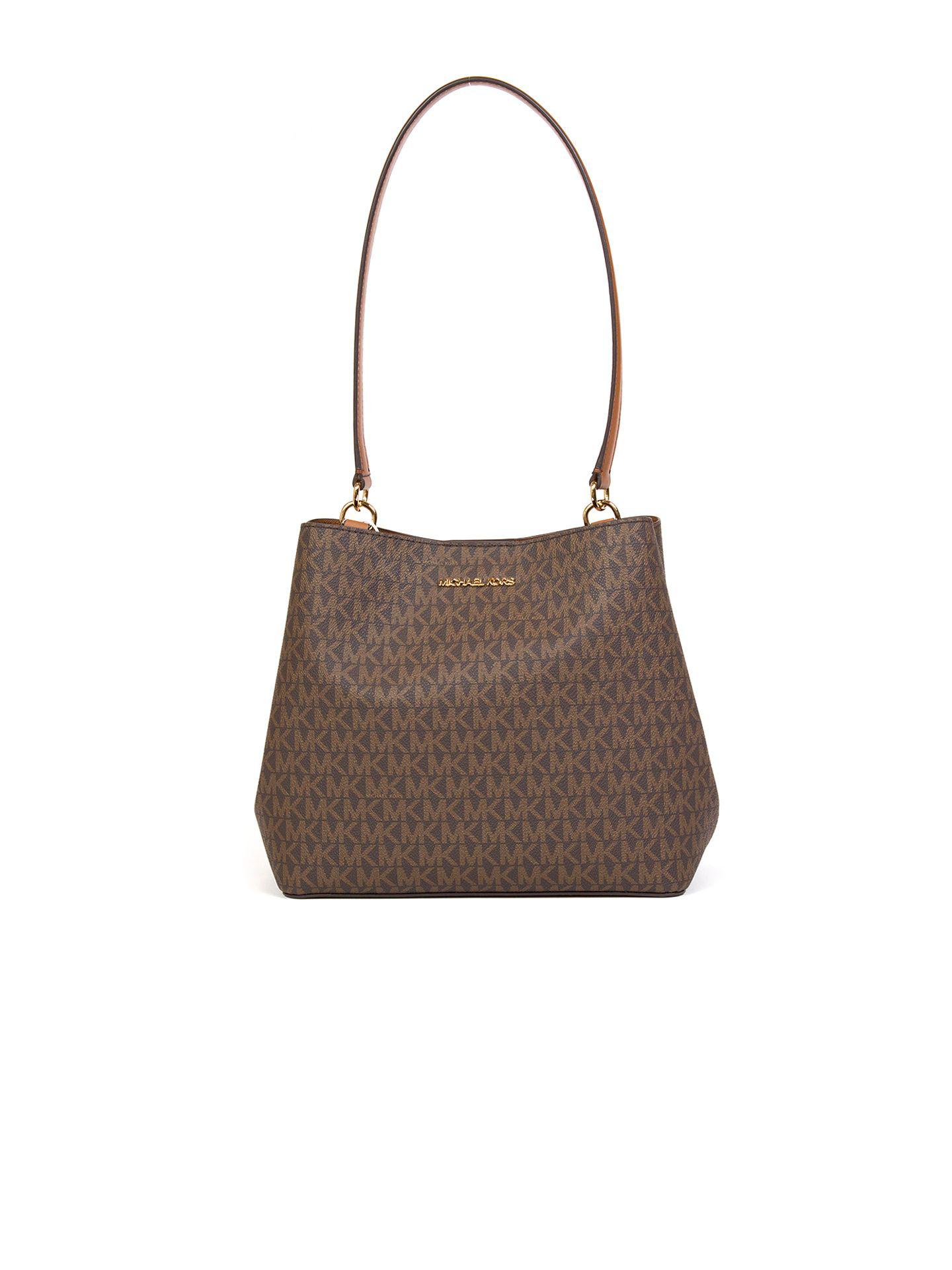 Michael Kors Pratt Medium Buckethandtas met Schouderriem