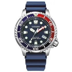 Citizen BN0168-06L Promaster Eco-Drive Solar-Taucheruhr für Herren Blau