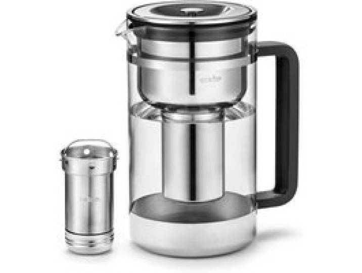 Carafe filtrante - Aarke - Purifier - Verre et acier inoxydable - 1 66 L - Compatible lave-vaisselle