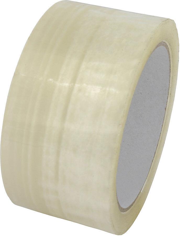 kaiserkraft PP-Packband, Ausführung leise, VE 36 Rollen, transparent, Bandbreite 50 mm