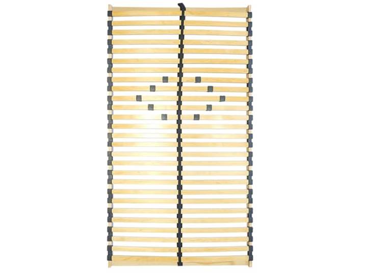 Lomadox Lattenrost 90x190 cm Federholzrahmen mit 26 leisten, Mittelgurt & Verstellbarer Komfortzone, für alle Matratzen geeignet