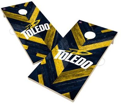 Skip's Garage Toledo Rockets Cornhole Board Set