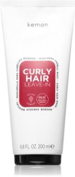 Kemon Group Curly Hair cuidado sem enxaguar para cabelos cacheados 200 ml. Curly Hair