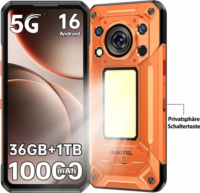 Oukitel WP500 12 GB/1 TB orange