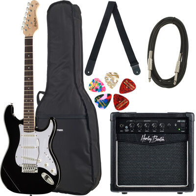 Thomann Guitar Set G13 Black Noir haute brillance