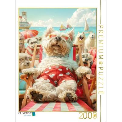 CALVENDO Puzzle Endlich Urlaub | 2000 Teile Lege-Größe 90x67cm Foto-Puzzle für glückliche Stunden