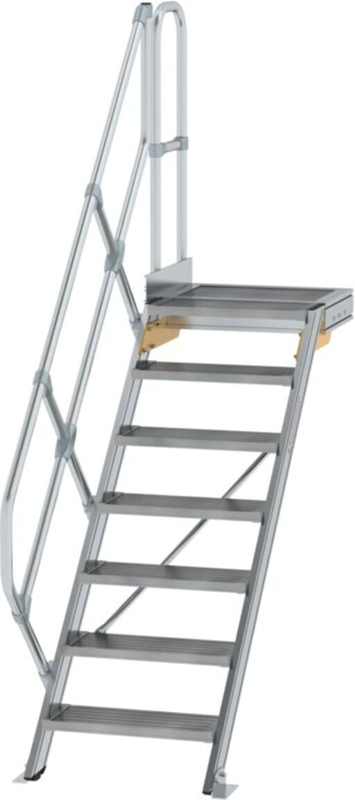 MUNK Aluminium-Treppe Plattform 45° 7 Stufen (600427)