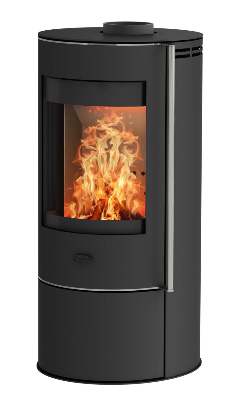 FIREPLACE RONDALE Stahl, 5 Kw H999xB480xT480 mm, 112 kg 16913770