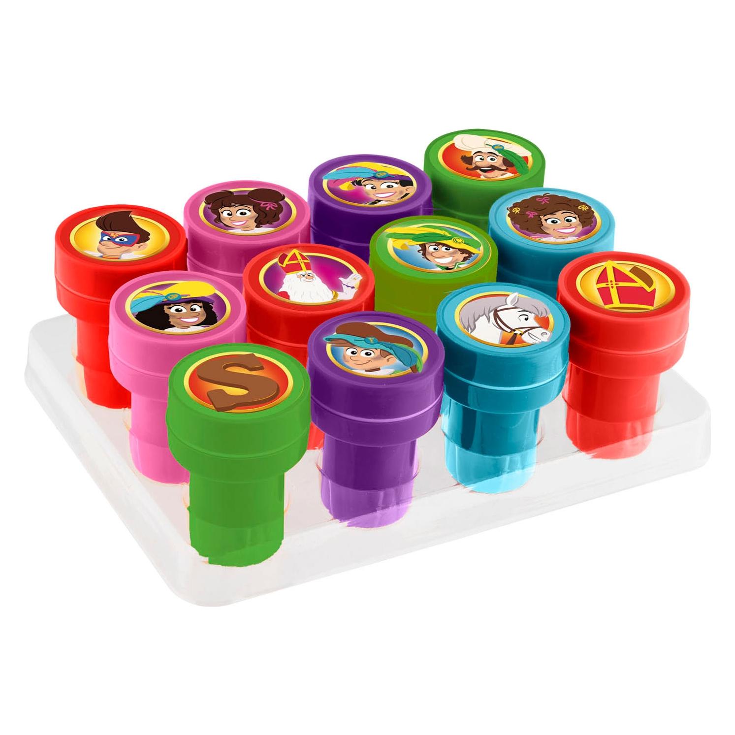 Grafix Club of Sinterklaas Selbstfärbende Stempel - 12 Stück. (77311732)
